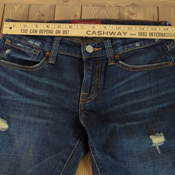 Lucky Brand Jeans Sienna Tomboy Straight Leg Distressed Jeans - Picture 8 of 13